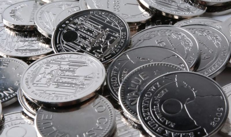 Sjetonger i aluminium 1000stk