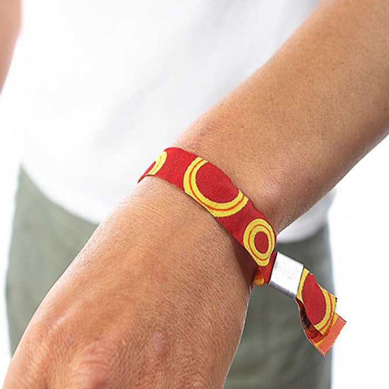 Armbånd tekstil m/eget trykk 200stk