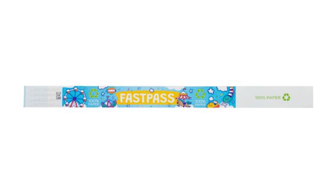 Hovedbilde Billettarmbånd av papir (min ...